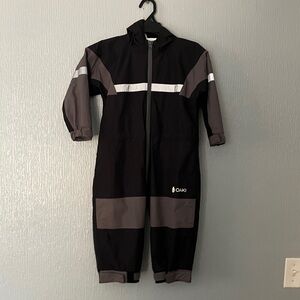 Oaki Trail Suit Rain Suit Black and Gray